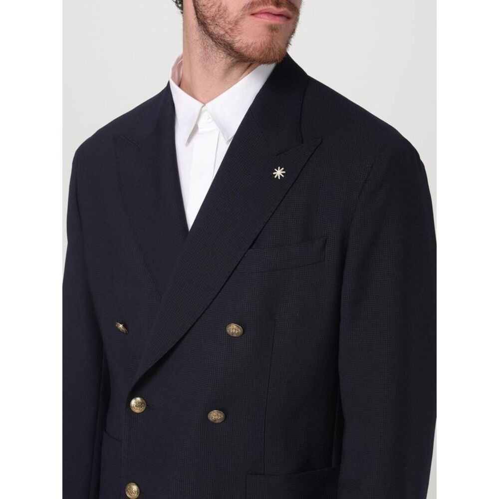 Manuel Ritz Jacket Men Blue - Picture 4 of 4